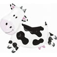 thumbnail image 1 of Anagram Cow Shape Mylar Foil Balloon, 30" Inches, 1 of 2