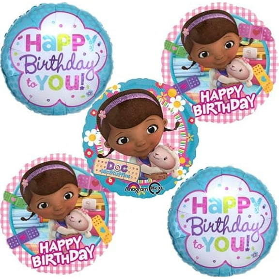 Anagram Doc Mc Stuffins Birthday Party Supplies Balloon Bouquet Decorations