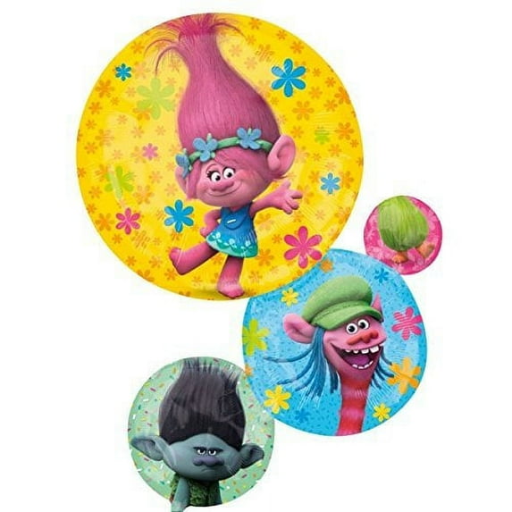 Anagram Dreamworks Trolls Supershape Foil Balloon