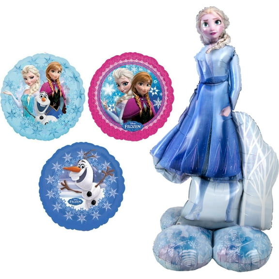 Anagram Frozen 2 Elsa Airloonz Birthday Party Balloon Decorations Bouquet