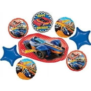Anagram Hot Wheels 8 pc Birthday Party Balloon Bouquet Decorations