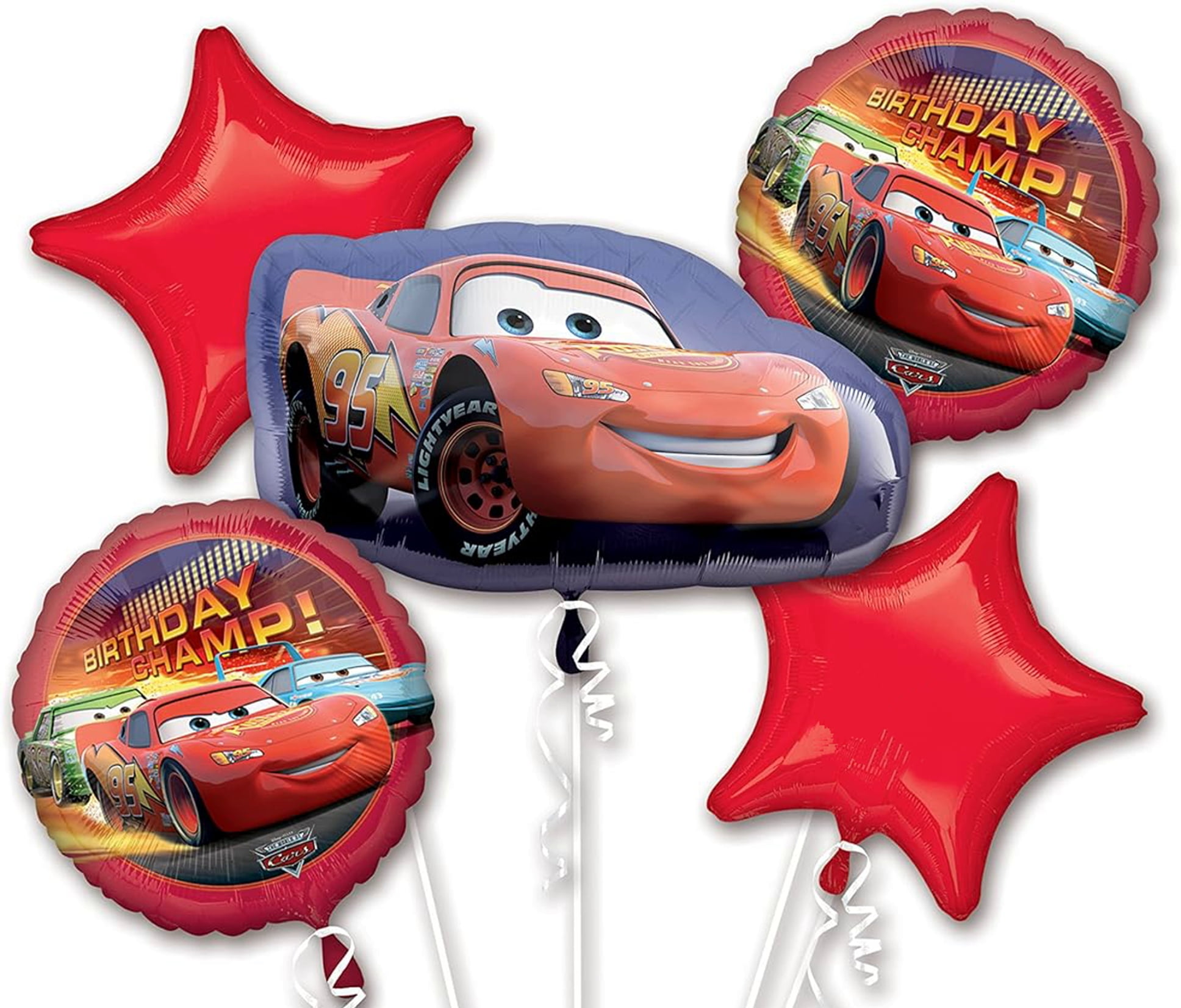 Anagram International Cars Bouquet, Multicolor