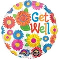 thumbnail image 1 of Anagram International Hx Primary Get Well Balloon, Multicolor, 1 of 1