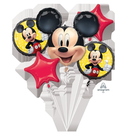 Anagram Mickey Mouse Forever Foil Balloons Bouquet
