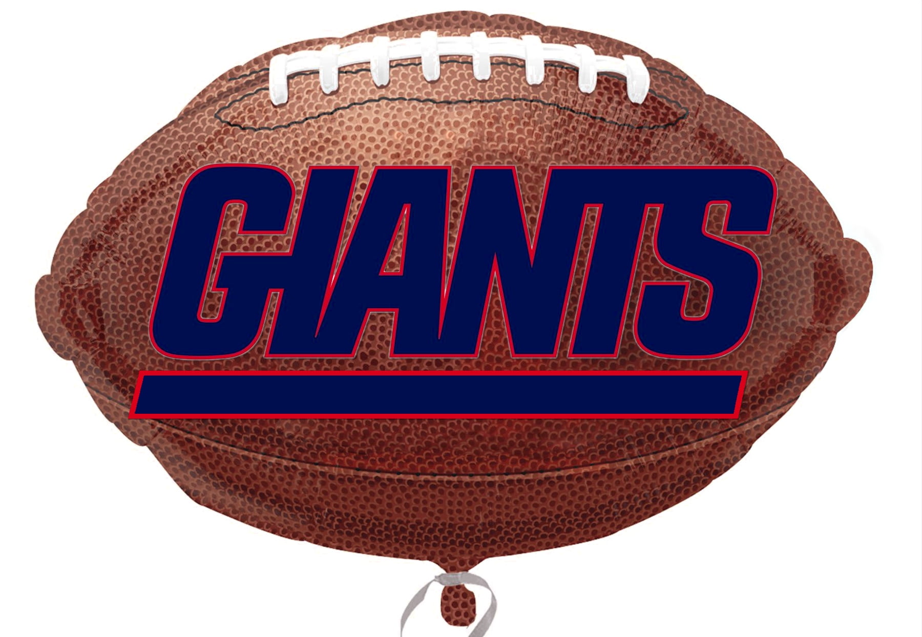 Anagram New York Giants NFL 21" Football Shape Mylar Foil Balloon