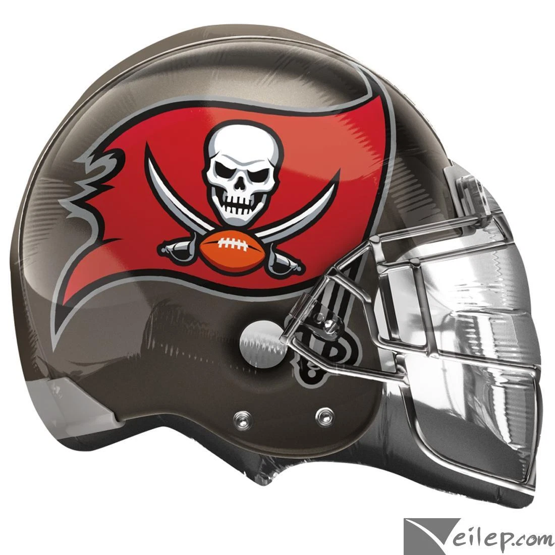 Anagram Tampa Bay Buccaneer Football 24" Helmet Foil Super Shape Balloon, Pew...