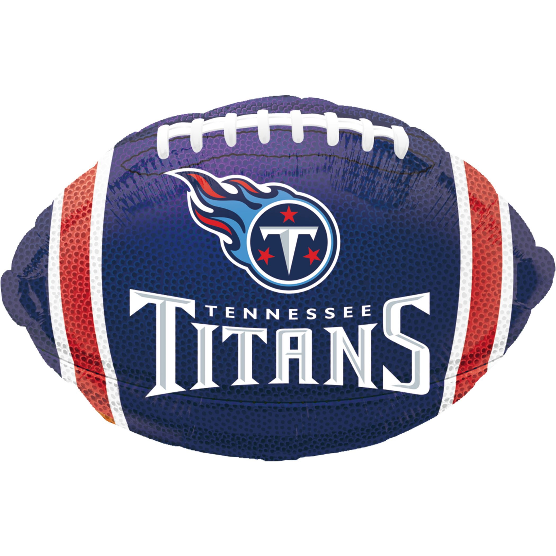 Anagram Tennessee Titans Football Shape 21" Foil Balloon, Blue