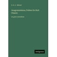 thumbnail image 1 of AnagrammÃ©ana; PoÃ«me En Huit Chants: en gros caractÃ¨res, (Paperback), 1 of 1