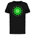 thumbnail image 1 of Anahata Chakra Mandala T-Shirt Men -Image by Shutterstock, Male 3X-Large, 1 of 2