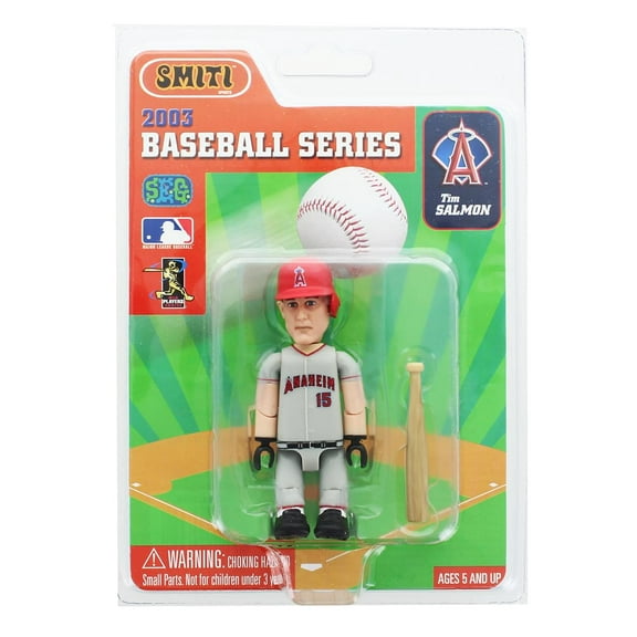Anaheim Angels MLB Baseball SMITI 3" Mini Figure: Tim Salmon
