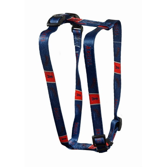 Anaheim Baseball Angels MLB Extra Small XS 5/8 Inch Adjustable Pet Harness