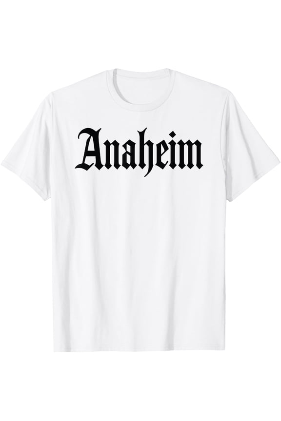 Anaheim California Orange County Socal 714 Garden Grove T-Shirt Size S-5XL