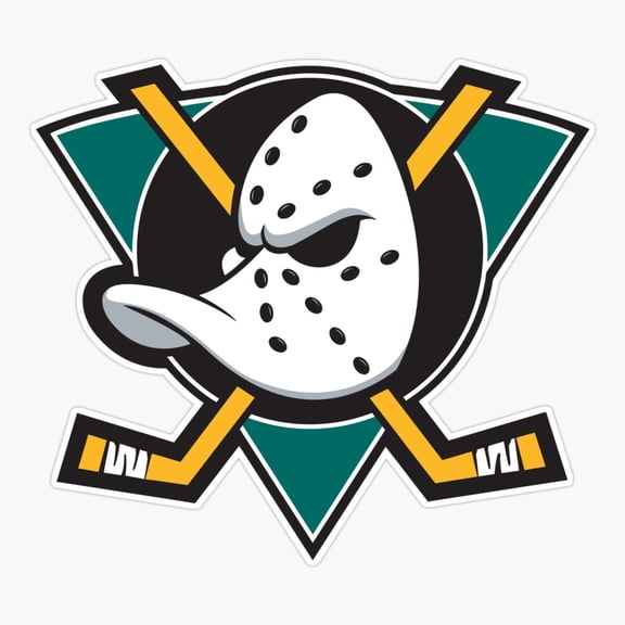 Anaheim Duck Logo Er, Phone Decal Water Bottle Stickers Car Decals, Funny Birthday Gift