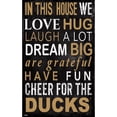 thumbnail image 1 of Anaheim Ducks 11" x 19" In This House Sign, 1 of 1