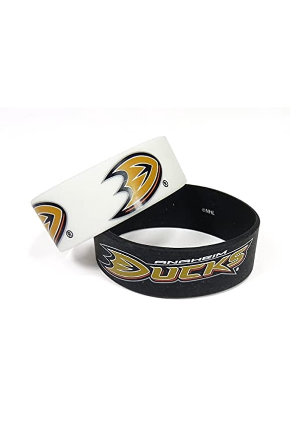 Anaheim Ducks Bracelets - 2 Pack Wide