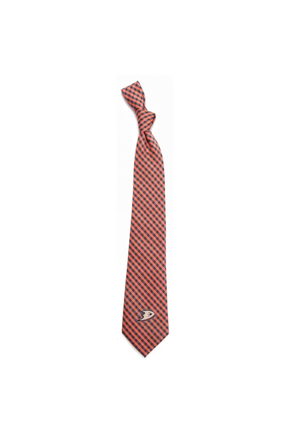 Anaheim Ducks Gingham Tie