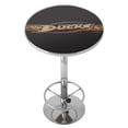 thumbnail image 1 of Anaheim Ducks Logo Bar Table with Adjustable Footrest and Acrylic Top, 1 of 5