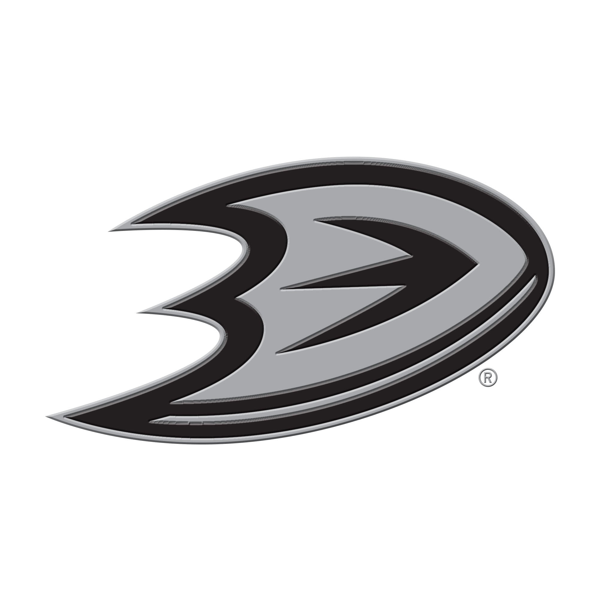 Anaheim Ducks NHL Chrome Car Emblem (2.3in x 3.7in)