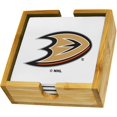 thumbnail image 1 of Anaheim Ducks Team Logo Four-Pack Square Coaster Set, 1 of 4
