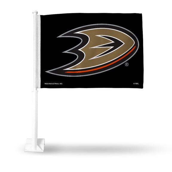 Anaheim Hockey Ducks 11X14 Window Mount Double-Sided Car Flag
