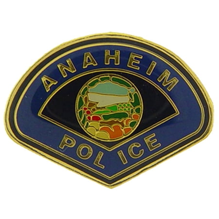 Anaheim Police Pin 1"