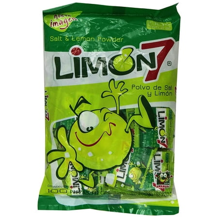 Dulces Anahuac Limon Limon 7 Fruit Flavored Candy, 100 Count