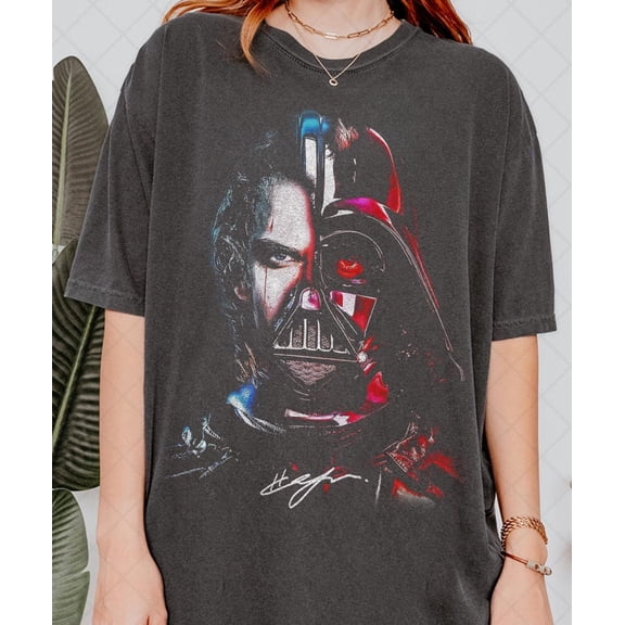 Anakin Skywalker Half Face T-Shirt, Darth Vader Bootleg Fan T-Shirt, Gift For Women and Man Unisex T-Shirt