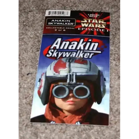 Anakin Skywalker Star Wars Episode 1 decal or sticker