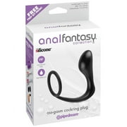 Anal Fantasy Collection Pleaser Manhoodring Plug - Black