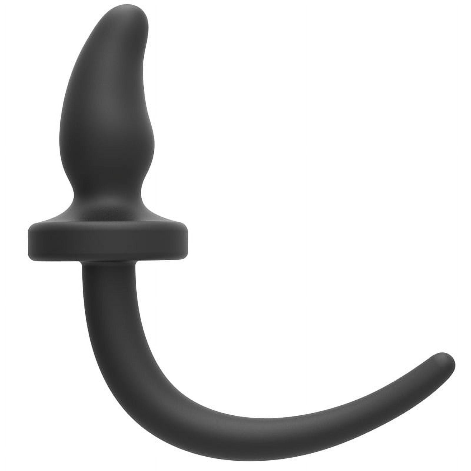 Anal Sex Trainer Dog Tail Design Anal Butt Plug Waterproof  