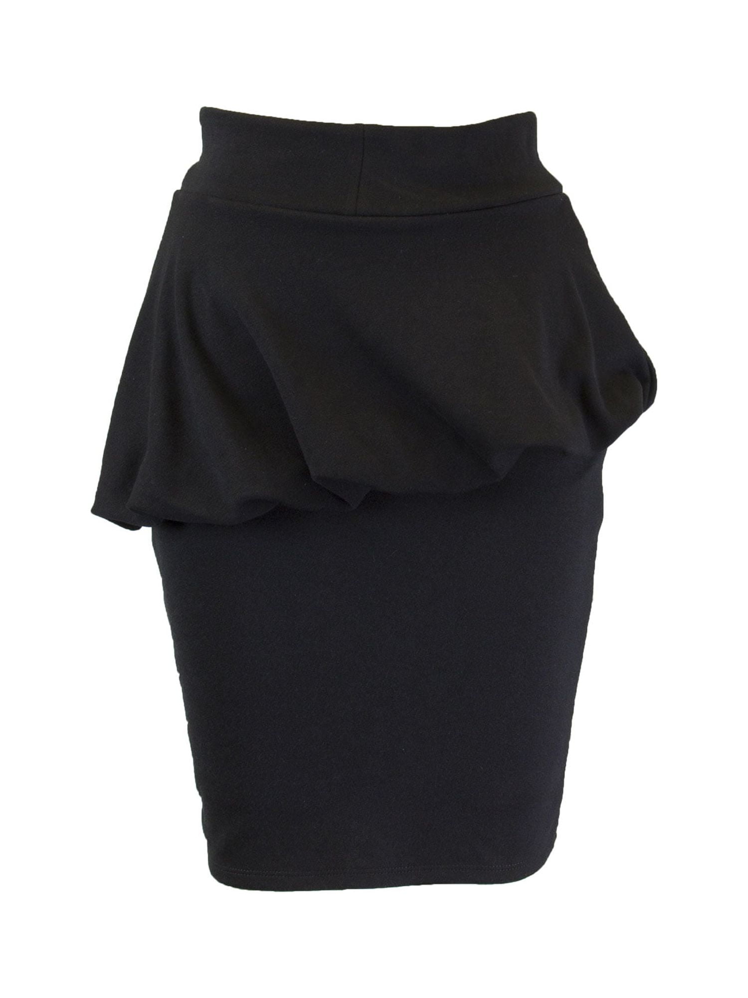 Peplum skirt black hotsell