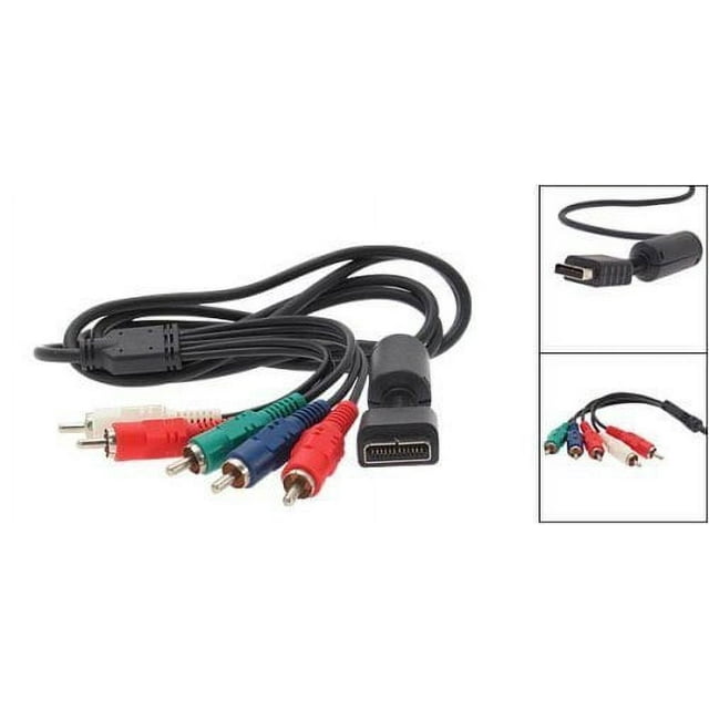 Analog AV Multi Out to Component Cable for Playstation 3/PS2