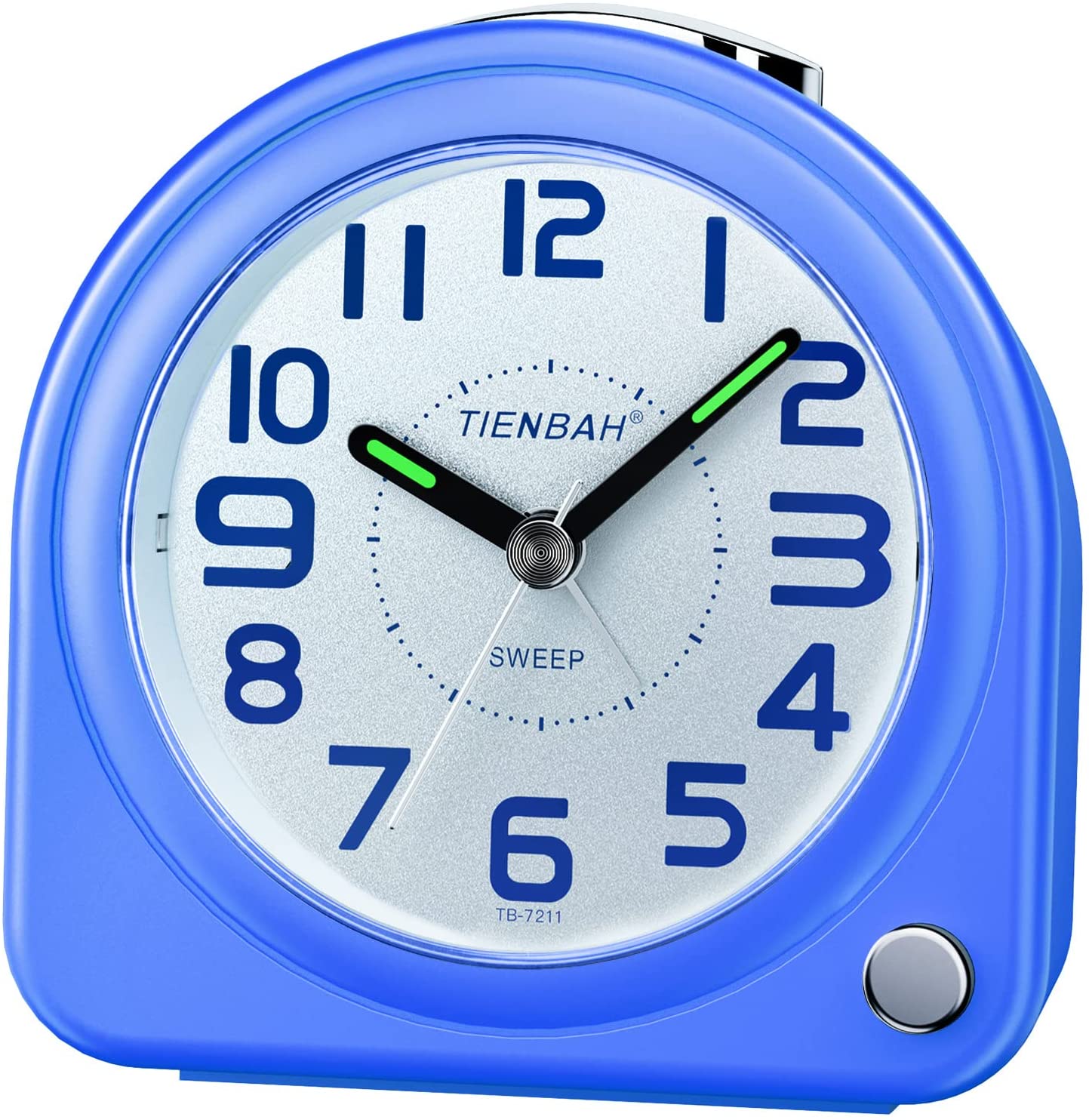 Analog Alarm Clock Battery Operated for Heavy Sleepers Adults Bedrooms