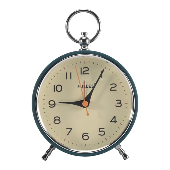 Analog Alarm Clock with Night Light Battery Operated for Bedroom A