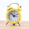 thumbnail image 2 of 1:12 Miniature Twin Bell Alarm Clock / Metal Loud Alarm Clock / Dollhouse Supplies Alarm Clock - H025 2 of 13