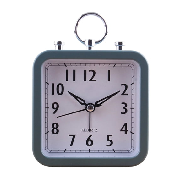 Analog Alarm Clock With Easy To Read Numbers Quiet Operations Table Clock Ideal For Elderly People And Small Space