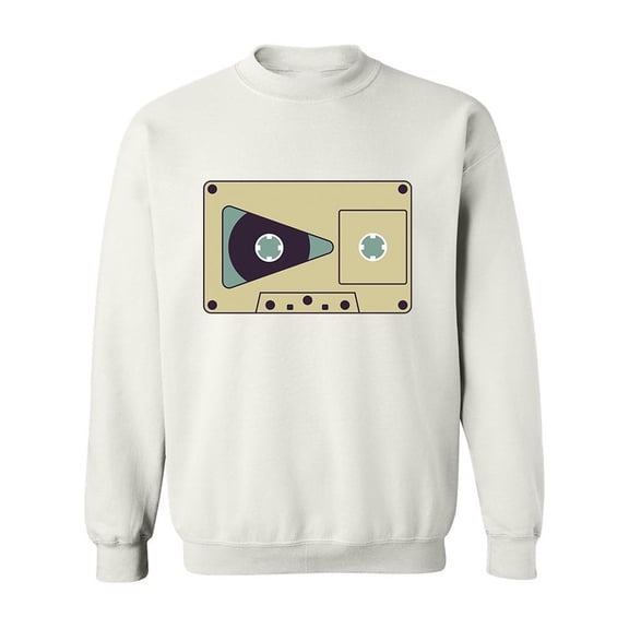 Analog Audio Tape Cassette Sweatshirt Men -Image by Shutterstock, Male 4X-Large