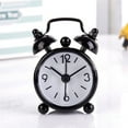 thumbnail image 1 of Analog Clocks Classic Double Bell Alarm Clock Movement Bedside Night 4Cm Small Alarm Clock Table Desktop For Kids Students Decor, 1 of 2