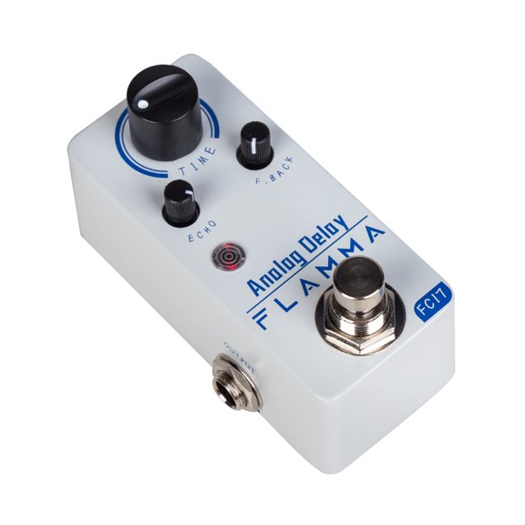Analog Delay Pedal Vintage Effects Electric Guitar Pedal True Bypass 25ms-600ms