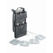 Analog Dual Channel Pain Relief System with 3 modes Timer, Variable Pulse Width and Pulse Rate with Hard Carry Case