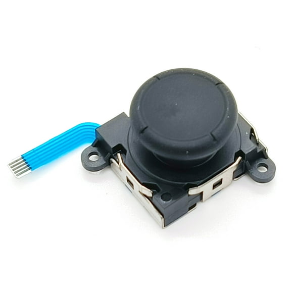 Analog Joystick Compatible With Nintendo Switch / Lite / OLED - Black Thumb Stick