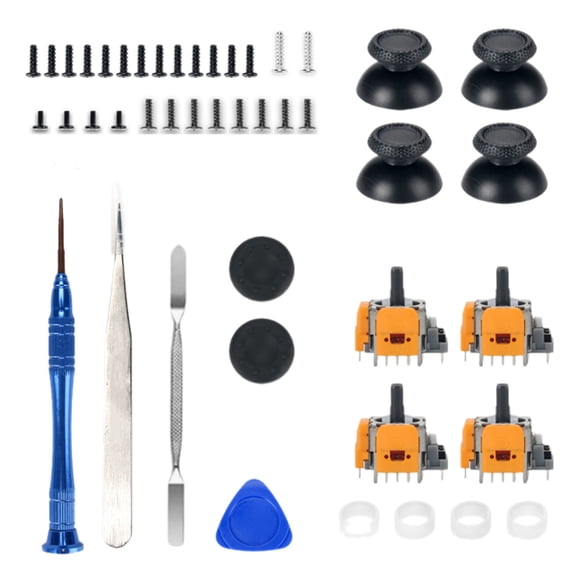 Analog Joysticks Repair Set for Handheld Game Console Fixes Drift, and Loose Joysticks