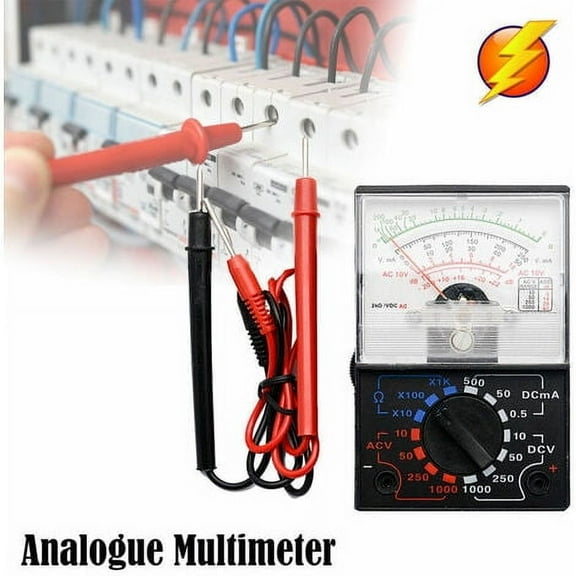 Analog Multimeter Electric Voltimeter Continuity Tester YX 1000A AC DC