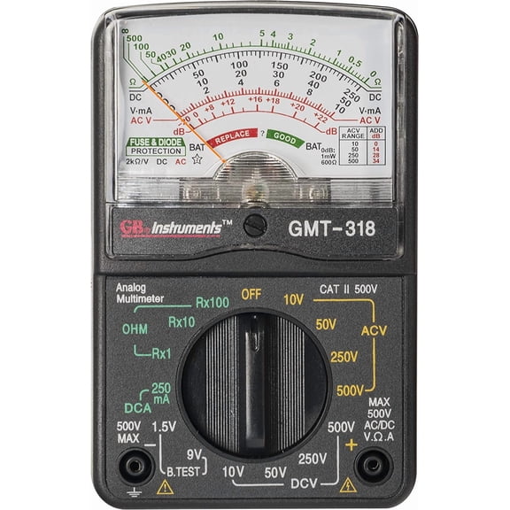 Analog Multimeter,  Function, Range