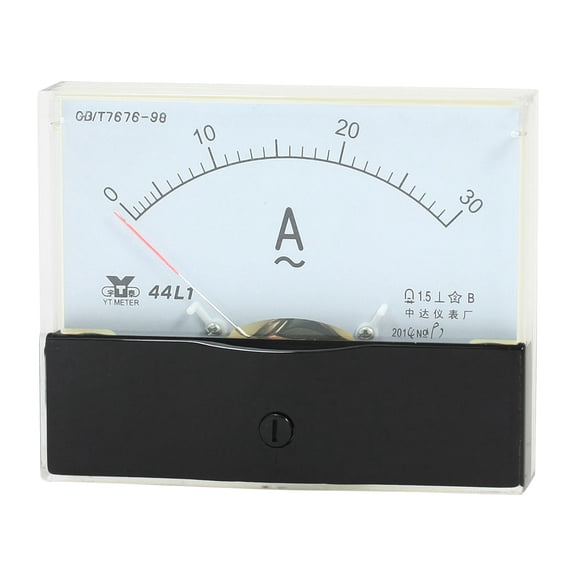 Analog Panel Ammeter 0 - 30A Measuring Range 1.5 Accuracy 44L1