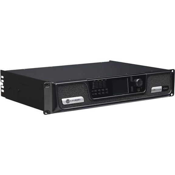 Analog Plus Blu Link Input 4-Channel 300W Per Output Channel Amplifier