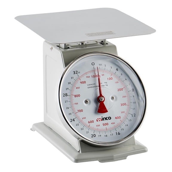 Analog Receiving Scale with Dial, 6.5"