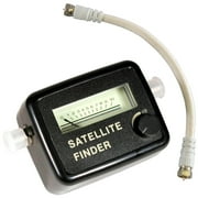 Analog Satellite Signal Finder Strength Meter with LNB to REC Connector and dB Level Control