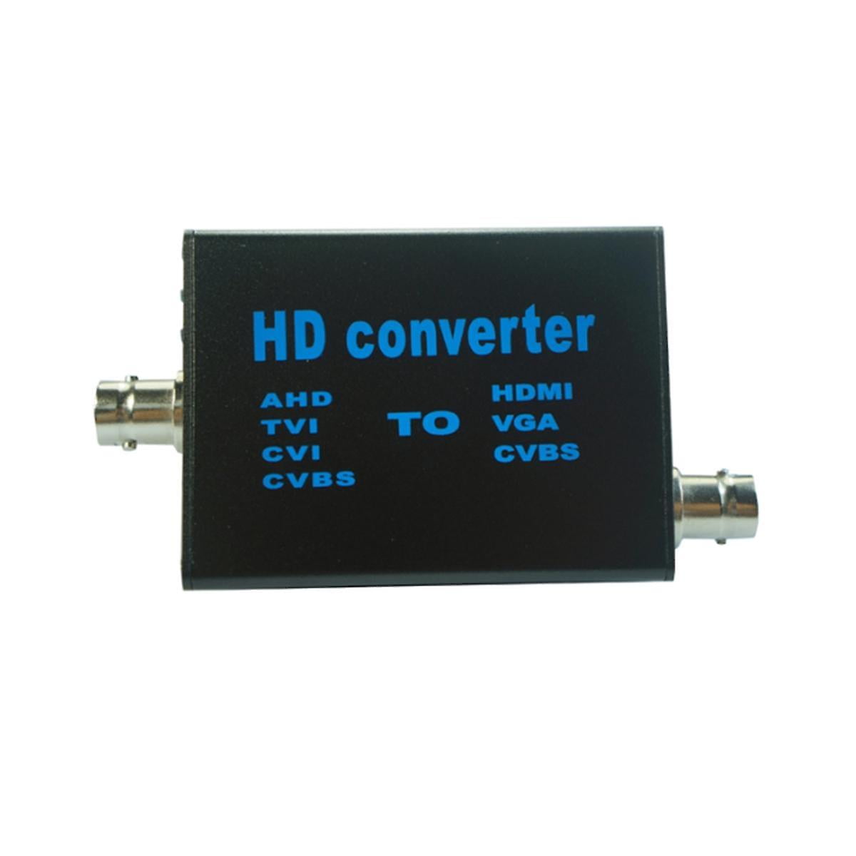 Analog Signal Video Converter TVI AHD CVI to VGA/CVBS Digital 4 in 1 TV