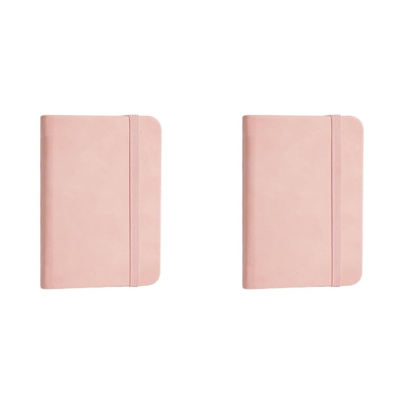 Analog Simplicity Sewn Notebook 2-Pack, A5 6"x8" Thickened Softcover, Smooth Lined Paper for Daily Journaling, Durable for Backpack Bag Storage, Screen Break, By Harlik